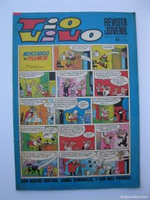 Tebeos: TIO VIVO - AÑO XV - Nº 577 - EDITORIAL BRUGUERA - AÑO 1972.
